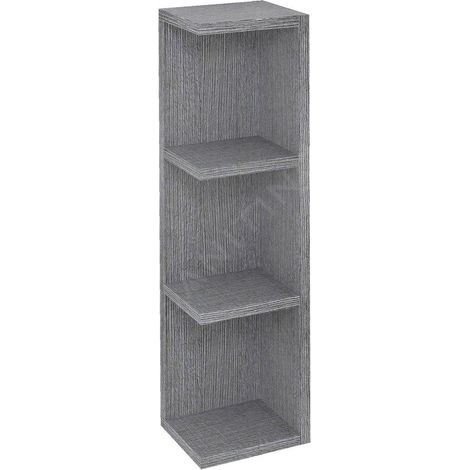 Étagère ouverte RIWA 20x70x15cm, Chêne argenté (1/3)
