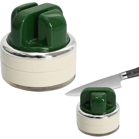 Affilacoltelli a ventosa, affilacoltelli manuale, affilacoltelli professionale ecologico, utensili da cucina (1/5)