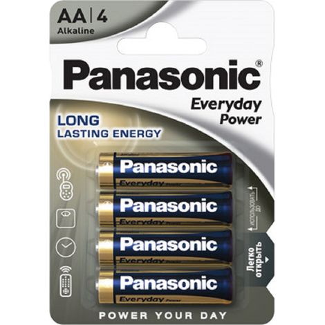 Panasonic AA Mignon Everyday Power 1,5V Batterie 4er Blister (1/2)