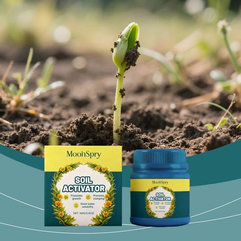 Bodenaktivator, Gartenbau-Bodenverbesserer, Dünger, Nährstoffzusatz, geeignet für verschiedene Topfpflanzen – 160 g -- BIEMMEDUE (1/5)