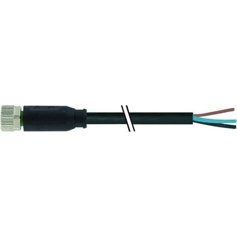 Murr Elektronik 7000-08061-6110100 Connettore non confezionato per sensore o attuatore 1.00 m Numero di poli: 4 1 pz.