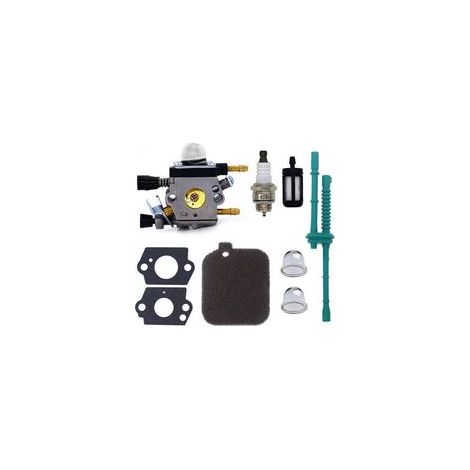 C1Q-S68G Vergaser für Sti-HL BG45 BG46 BG55 BG65 BG85 SH55 SH85 Laubbläser C1Q-S68 4229120 0606 Vergaser-Einstellkit mit Kraftstofffilterdichtung (1/5)