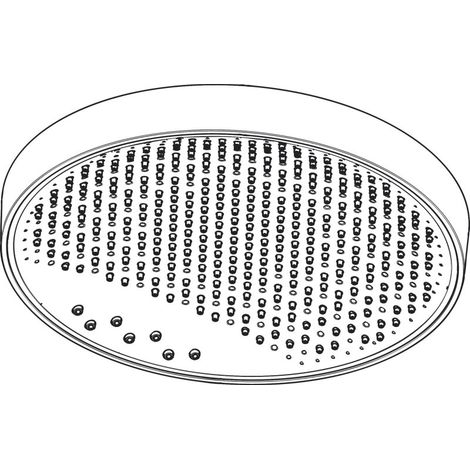 Douche de tête 360 3 jets RAINFINITY Remplacement pour 26234 bronze brossé