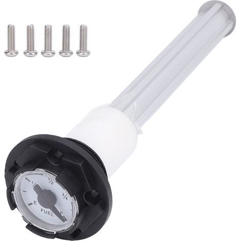 Jauge mécanique de niveau d'essence avec bouchon étanche – 250 mm, précision ±5 %, résistant au froid et à la chaleur (1/5)