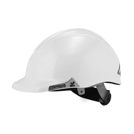 Casco de albañil "CT-2" reflec homologado color blanco NZI (1/2)