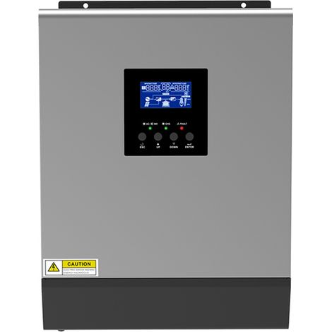 24V reiner Sinus-PWM-Solarwechselrichter, integriertes 230V AC-Ladegerät, hoher Wirkungsgrad, netzunabhängiges Haus, 2000W Spannungswandler. (1/5)