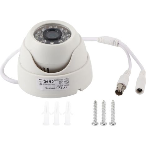 1080p HD Security Camera 4 in 1 Surveillance 3.6mm Infrared Lens Night Vision Dome for Indoor and Outdoor Use (1/5)