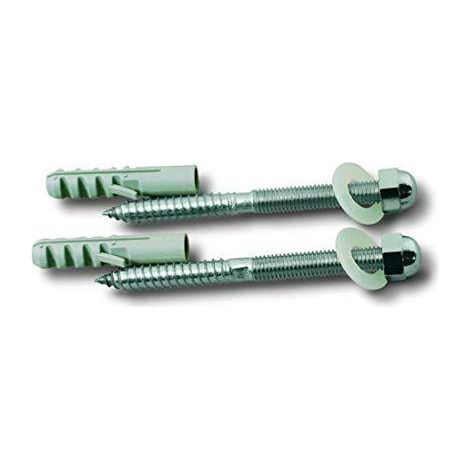FPLUS juego 2 tornillos wc inox , Juego 2 tornillos verticales para la fijacion de WC en ACERO INOXIDABLE