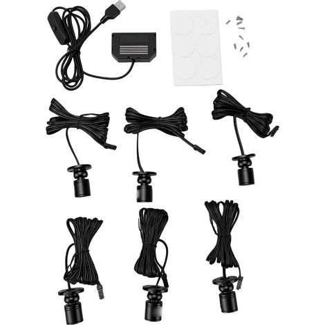 Mini LED Projector, Set of 6 in Aluminum Alloy (1/5)