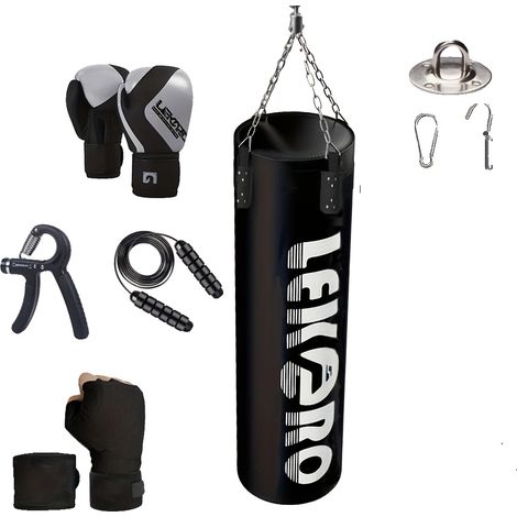 Sac de frappe, cuir synthétique durable, conception robuste, 140cm (1/2)