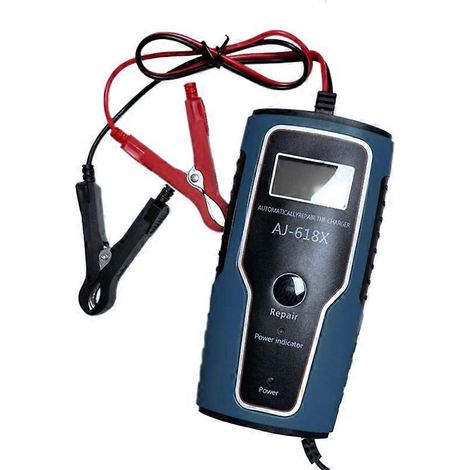 Vollautomatisches 12V-Ladegerät für Auto- oder Motorradbatterien (EU-Stecker) (1/5)