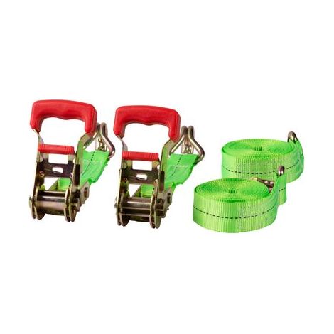 Spanngurt Strend Pro, Gurt mit Ratsche, 30 mm, L-4,5 m, max. 600 kg, Pack. 2Stk.