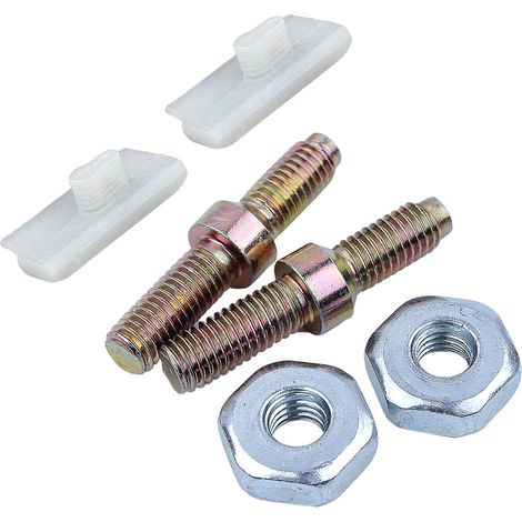 Bande de protection du guide-chaîne pour Stihl 024 026 MS240 MS260 029 036 MS290, bandes de protection du guide-chaîne, boulons de tige, écrou de tige (1/5)