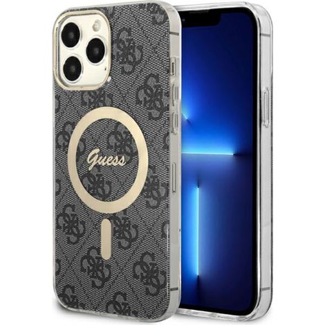 Étui Guess 4G MagSafe pour iPhone 13 Pro Max (noir) (1/5)