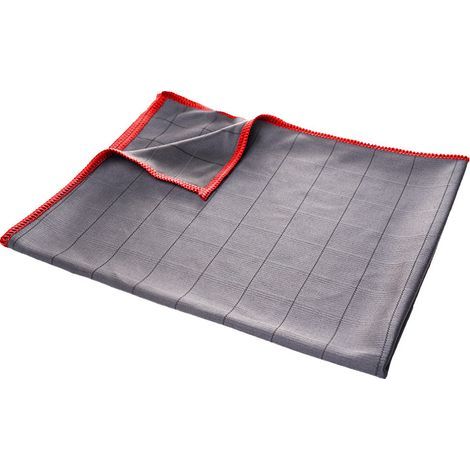Carbon fiber fabric, 4 absorbent and abrasion-resistant microfiber polishing cloths, suitable for 30 x 30 cm windows (1/5)