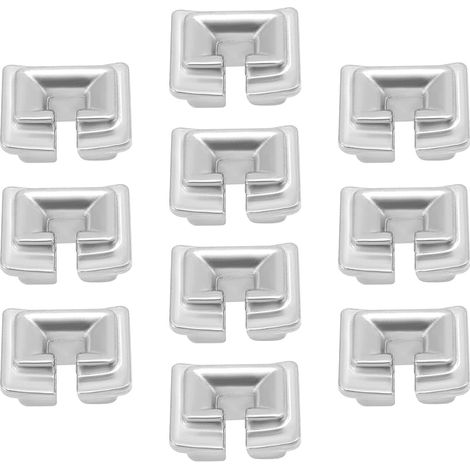Lot de 10 œillets de rechange pour tête de débroussailleuse 527719801 compatible avec Red Max 512549801 - Manchons à œillets pour tête de débroussailleuse compatibles avec Stihl, convient pour (1/5)