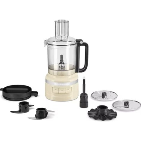 Procesador de alimentos KitchenAid 5KFP0921 de 2,1 L. Color: Crema brillante. (1/4)