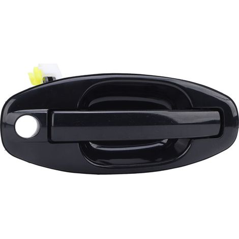 Manija de puerta exterior CFTGIW Manija de puerta exterior negra Manija de puerta exterior cómoda Manija de puerta exterior resistente a la abrasión para Santa Fe 2001-2006 (Delantera derecha: