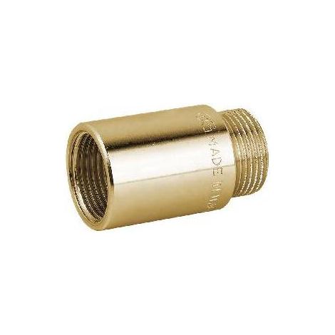 PROLUNGA MF IN OTTONE GIALLO Misura: 1" x 50 mm