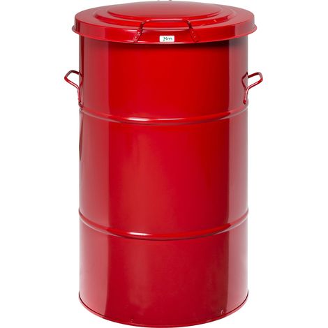 Contenitore rifiuti 115 L Rosso 490 x 490 x 805 - Kongamek KM115RF