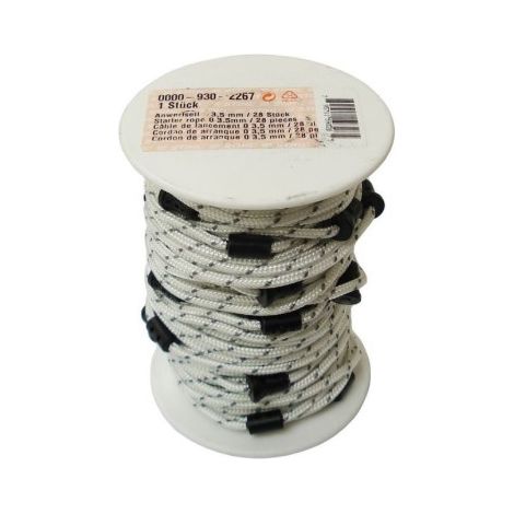 Câble de démarrage de 3,5 mm de diamètre 28 pièces ORIGINAL STIHL tronçonneuse 00009302267