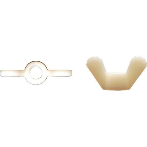 200 Ecrous à Oreilles M6 mm - DIN 315 - Polyamide - D-Work
