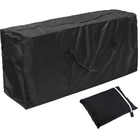 Housse De Protection Extérieure - Pour Coussins De Jardin Et Banquettes - Avec Poignées Renforcées - Dimensions 173x76x51 Cm - Tissu Résistant Aux Intempéries (1/5)