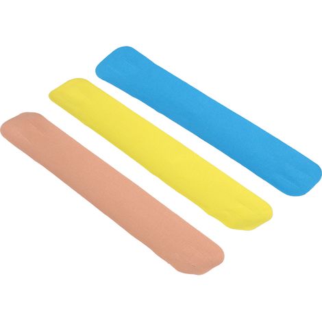 Ruban de sport élastique médical 9 pièces - Couleurs variées, résistant à l'eau, pour récupération musculaire (1/5)