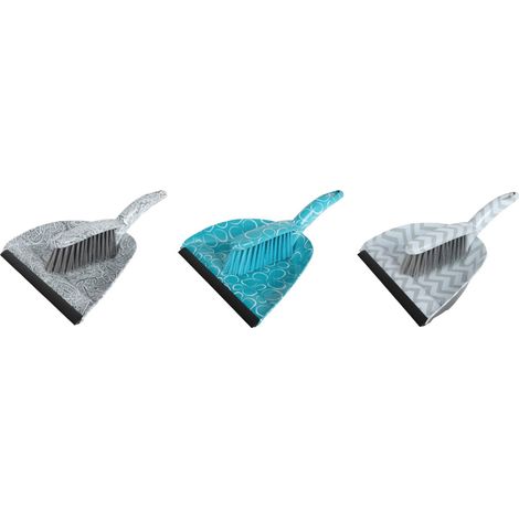 Handfeger und Kehrblech-Set Kehrschaufel Fegen Schippe Bürste Set Haushalt
