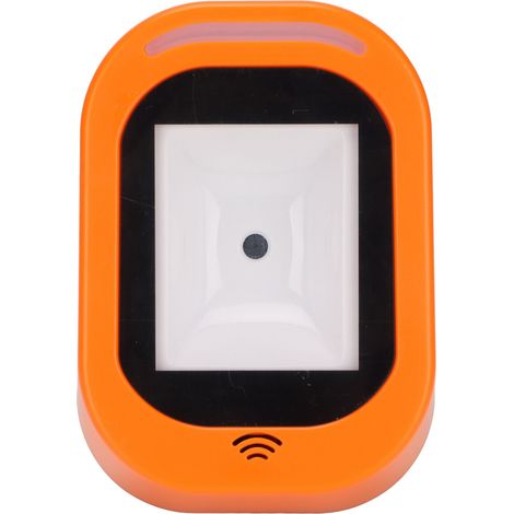 Lecteur de codes-barres à lecture rapide, stable et fiable. Appareil de lecture électronique pratique et facile à utiliser. Orange. (1/5)