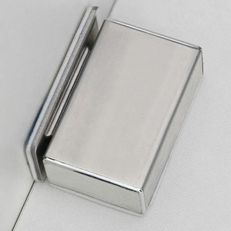 Aimant de Porte Placard Adhesif ot de 4 Loquets Magnétiques de Porte Mise à Jour sans Vis sans Perçage pour Placard de Cuisine Aimant Fermeture Puissant pour Tiroir,Armoire,des Meubles,argent (1/5)