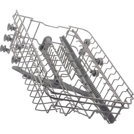 Panier Supérieur de Lave-Vaisselle, Matériau Plastique Durable, Hauteur 30 cm, Largeur 40 cm, Profondeur 30 cm, Hauteur Réglable