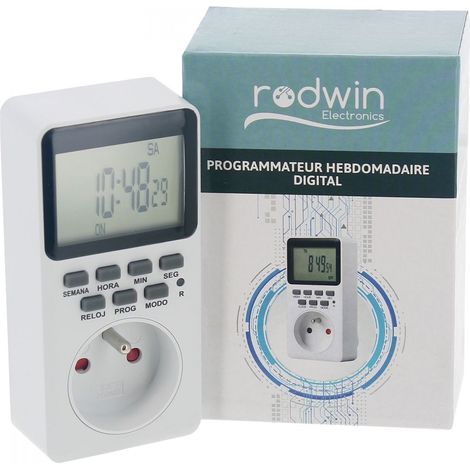 Programmateur hebdomadaire digital - RODWIN Electronics (1/3)