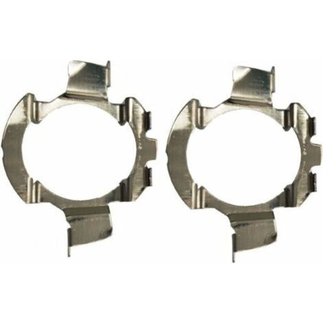 pieces metal LED H7 Bulbs Adapters Lamp Base Holder Clip for Quattro/Polo 6r / Polo 9r / Jetta Sport (MK6) / Opel Astra J (K05)