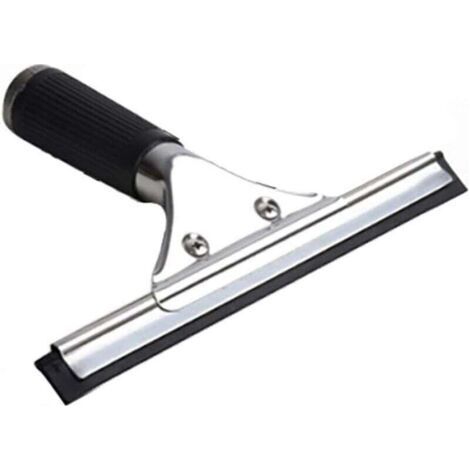 Black Universal Squeegee for Glass Shower Doors, XU, Car Windows, Home Rearview Mirrors, Bathroom Cleaning Wiper Accessories, 15cm, 6 Inch - (1/4)