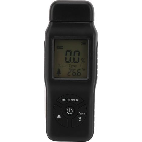 Digital Wood Moisture Meter, Highly Accurate Portable Moisture Tester for Building Materials and Paper (1/5)