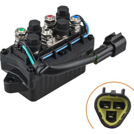 Yamaha 61A-81590-00 outboard motor relay, hydraulic lifting and tilting relay for outboard motors.--DTEKGAZ (1/5)