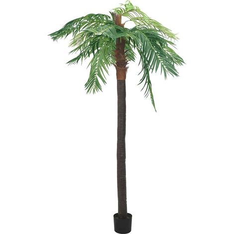 vidaXL Artificial Phoenix Palm with Pot 305 cm Green