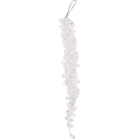Suspension Décorative en Plastique Transparent pour Fête et Maison 4 x 4 x 30 cm - PANGIVO (1/2)