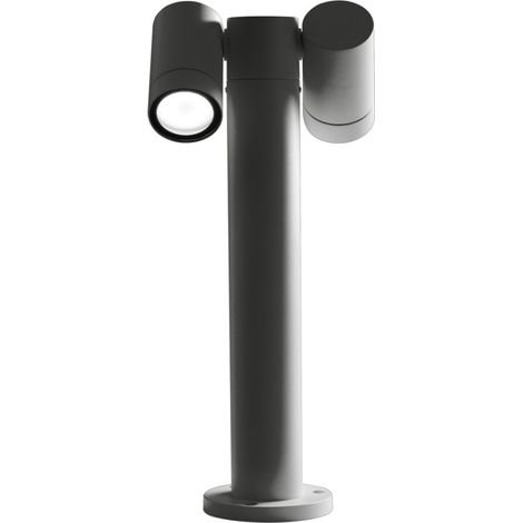 Lanterne d'extérieur gea led ges1122 45h gu10 led anthracite orientable moderne spot de sol en aluminium