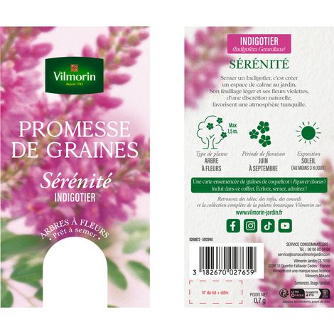Vilmorin Indigotier - Sérénité (1/4)