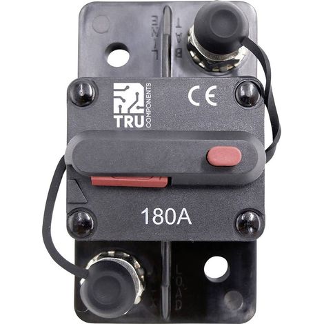 TRU COMPONENTS TC-13596608 Disgiuntore 180 A Nero 1 pz.