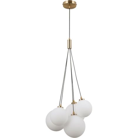 Italux Perlos Lámpara de techo colgante clásica de 5 luces, LED G9 (1/2)