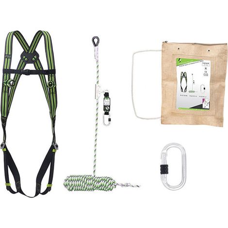 Kit harnais antichute pour toiture - 15 m - FA8010400/15