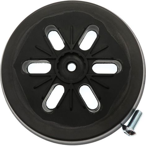 Plateau de ponçage de 150 mm - Pour ponceuse excentrique Bosch GEX 150 AC, PEX 15 AE, GEX 150 Turbo - 150 mm avec vis Poweka (1/5)