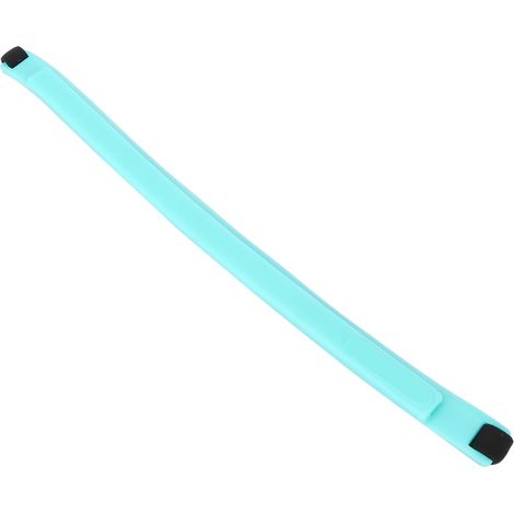 Bandeau de sport élastique et respirant, serre-tête en silicone antidérapant pour fitness, cyan, taille unique, lot de 2, idéal course et yoga (1/5)