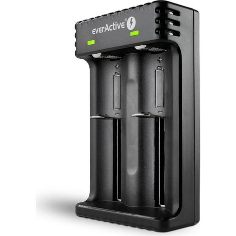Chargeur pour batteries cylindriques lithium-ion everActive LC-200 (1/5)