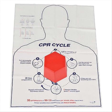 Mannequin médical hexagonal miniature pour la formation aux premiers secours - Outil pédagogique - Kit de formation (1/5)