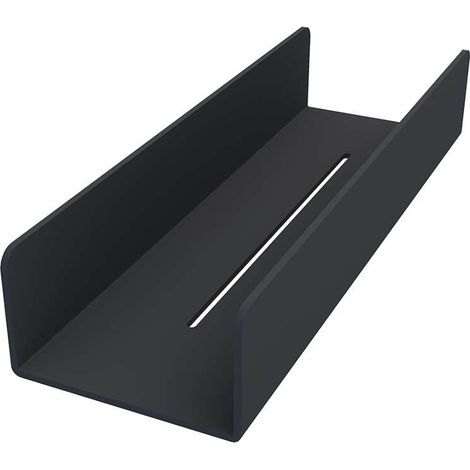 Nimco - Mensola, lunghezza 30 cm, nero opaco 2091-J-30-90 (1/4)