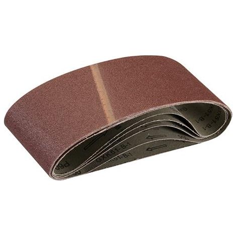 Nastri abrasivi 100 x 610mm  per levigatrici a nastro in ossido di alluminio silverline-Grana 60